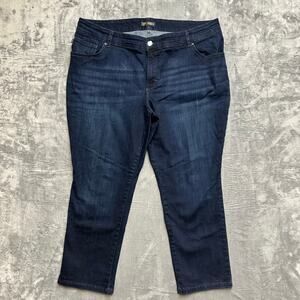 Lee Straight Leg Jeans‎ Women's Size 22W Blue Denim